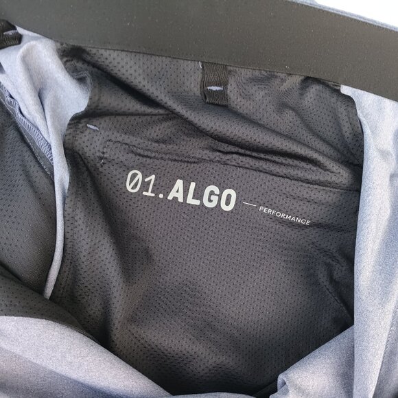 01 ALGO Pants 52 x 32 Gray Performance Fit Moisture Wicking UPF 40 Comfort Mens - Picture 14 of 16